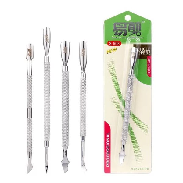 

manicure tool stainless double head dead skin knife steel easy shear just push s-505