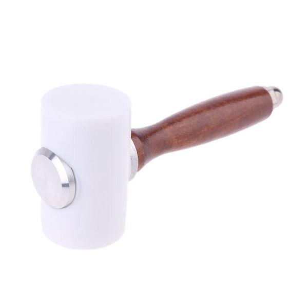 

other arts and crafts t shape leather carving hammer wood handle nylon mallet punch tool handheld diy leathercraft drop
