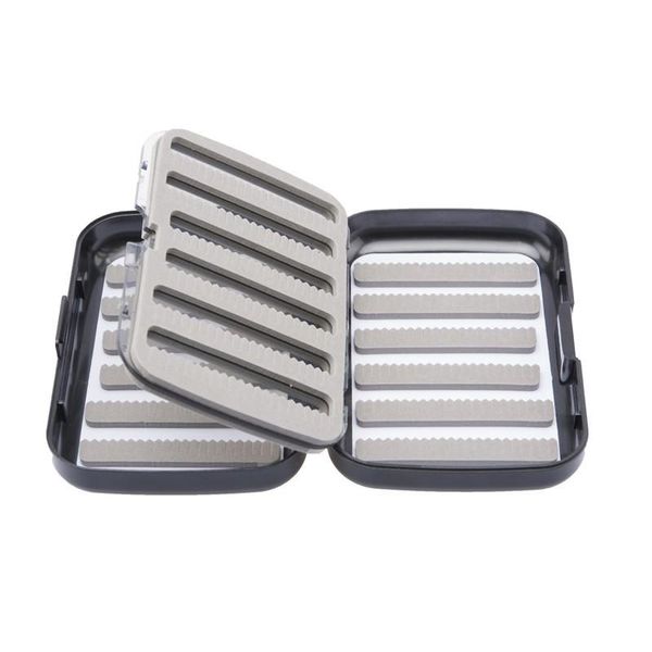 

fishing accessories outdoor thickened waterproof box with slit foam bait powerful hook tackle hooks