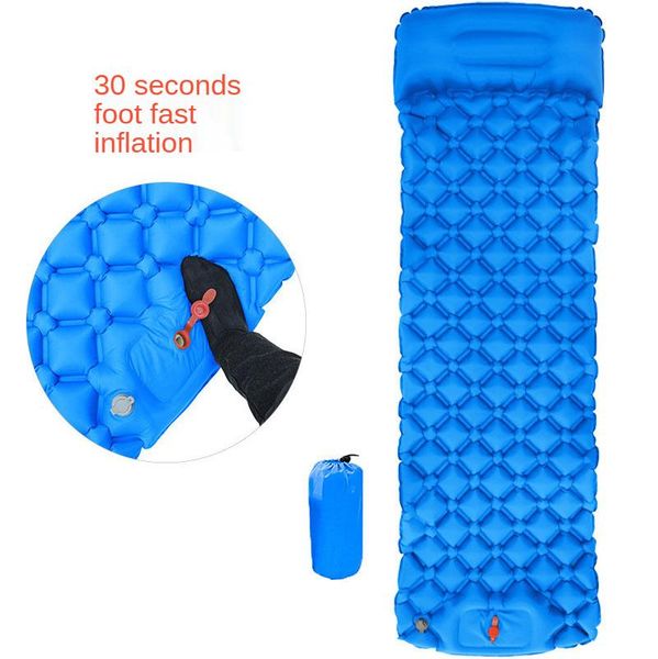 

outdoor pads camping inflatable sleeping pad tpu ultra light portable moisture proof bed individual mat