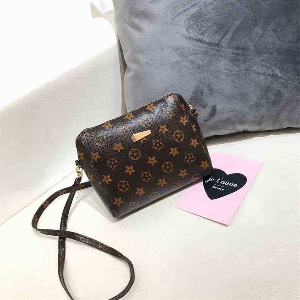 

designers crossbody purses retro classic fanny pack pu leather hand bag vintage flower printing messenger shoulder bags phone pouch totes g6, Black
