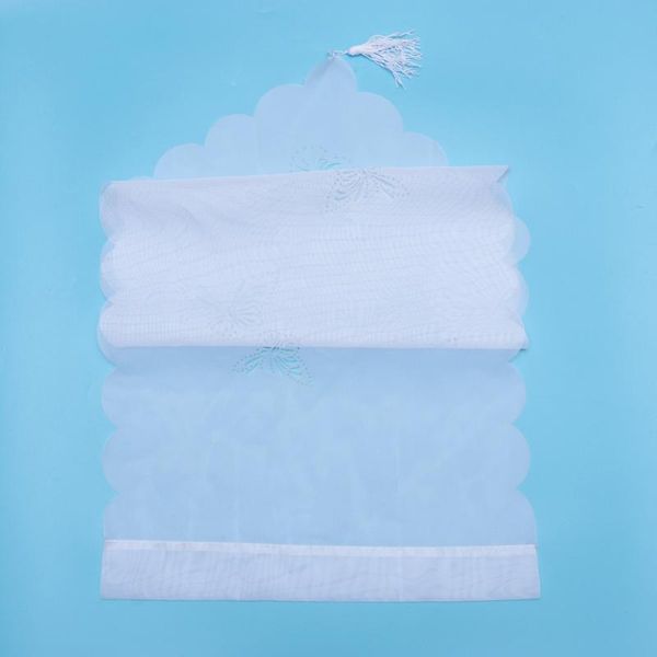 

curtain & drapes 1pc creartive embroidered pattern window triangle drape furniture accessory 40x60