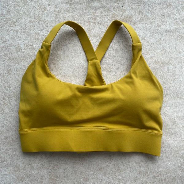 

yoga outfit sports bra back underwear shockproof gathered fitness vest women