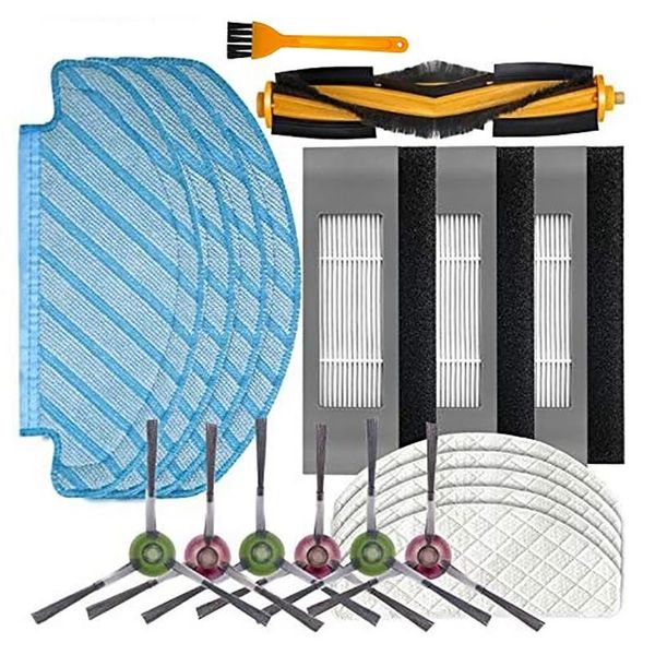 

filter brush mop cloth set for deebot ozmo t8 vacuum cleaner parts brushes accessories side roller cleaners