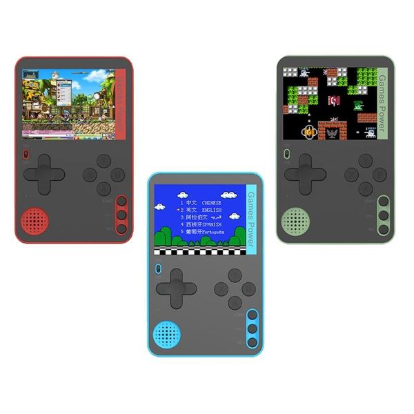 

handheld game console ultra-thin portable retro video with built-in 500 77ua players