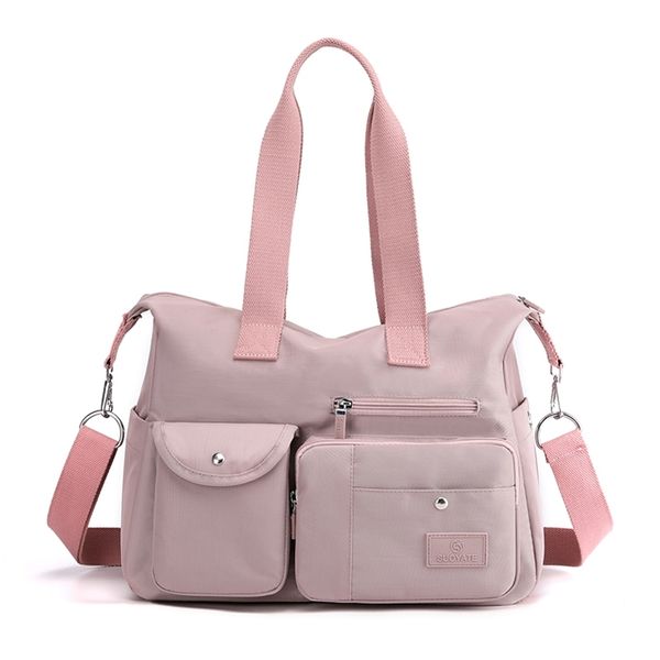 

fashion nylon cloth women messenger bags casual large capacity ladies handbag female crossbody shoulder bags for girl 211025