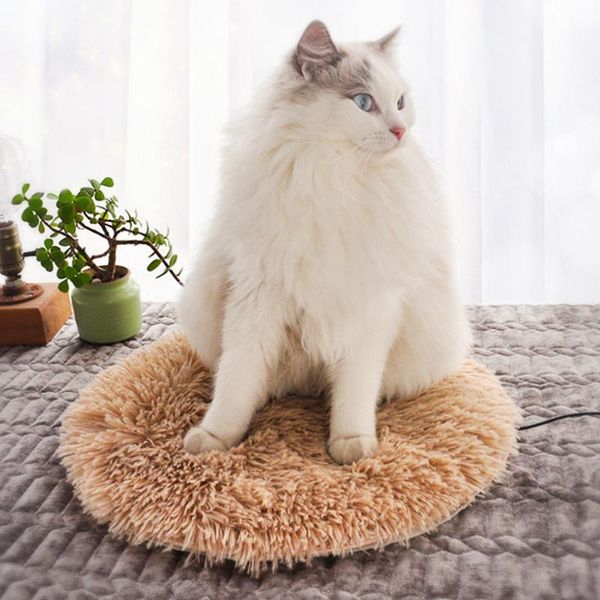 

cat beds & furniture bed electric heating mat, pad for cats and dogs, warm blanket pets during winter