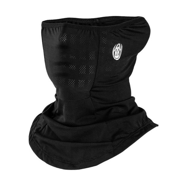 

cycling caps & masks neck headscarf outdoor riding adults anti-uv sports bicycle breathable, Black