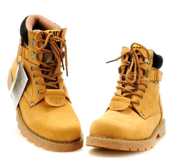 

martin boots men's autumn and winter outdoor short boots, medium helper work clothes, boot layer, cow leather shoes, round head lace up, Black