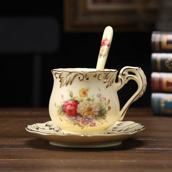 

cups & saucers modern design art coffee cup saucer set creativity nordic ceramic mugs luxury porcelain tasse mug bc50byd