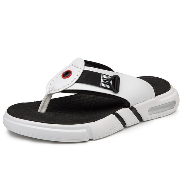 

slippers da sandal slide outdoor masculina men couro shoes herren en ete masculino erkek sandals-men leather sandals sandalias cuire for, Black