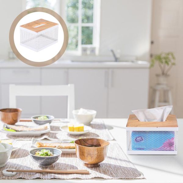 

retro tissue box practical container organizing napkin case gift wrap