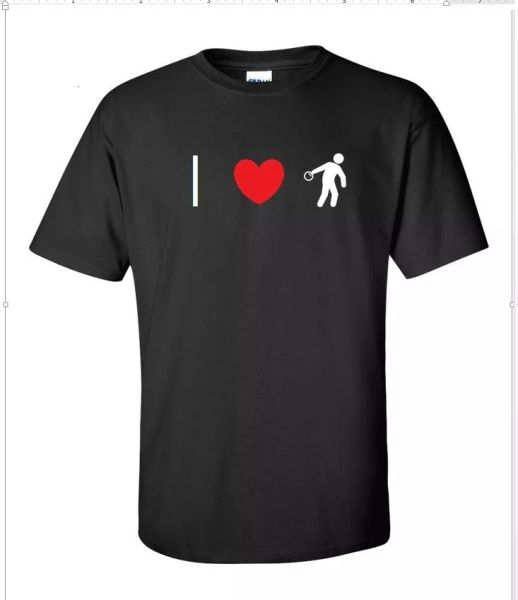 

i heart bowling love cotton black white funny gift t shirt s - 5xl, White;black