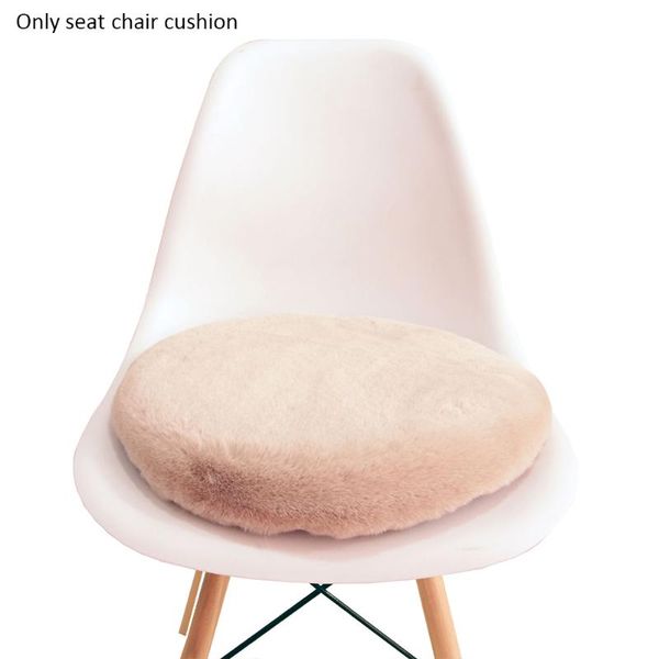 

cushion/decorative pillow memory foam thickened seat cushion soft plush bedroom chair pads zipper washable home round winter warm office sol