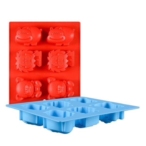 

cake tools silicone mold animal shape non-stick mini chocolate mould household baking dessert decorating bakeware