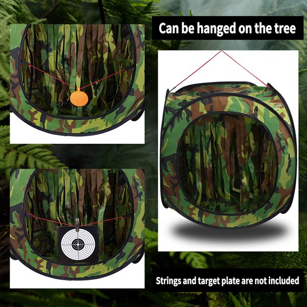 

outdoor games dart box fold portable shooting training practise camouflage cool bow and arrow target box
