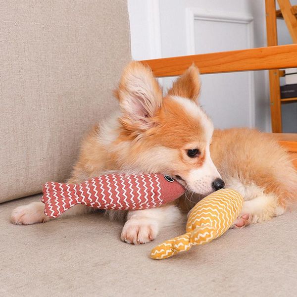 

cat toys fish shaped pet dogs catnip teeth grinding kitten bite resistant supplies funny chewing toy interactive cats pillow