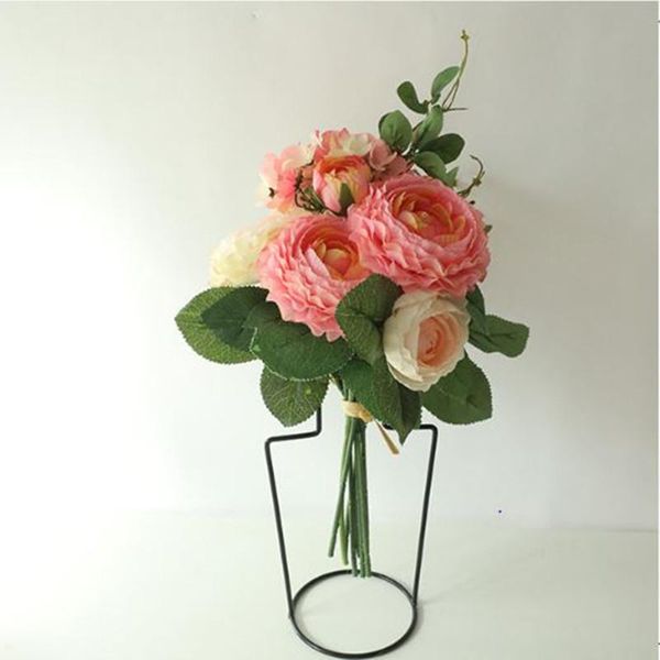 

decorative flowers & wreaths lotus artificial bunch wedding decoration home decor holding hydrangea flower silk fake