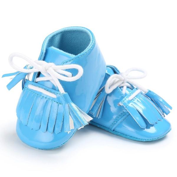 

infantil kids boy girl moccasins first walkers born baby pu leather shoes 1
