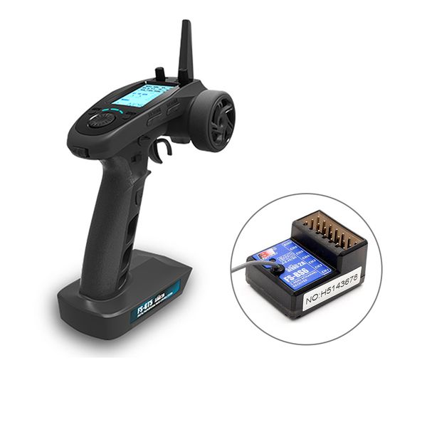 

fs-gt5 2.4g 6ch afhds rc transmitter w/ fs-bs6 receiver for rc car boat rc parts accessories