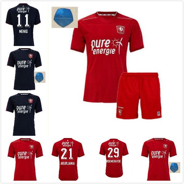 

men 2021 kids twente enschede fc soccer jerseys kit 20 21 maillot de foot home away menig selahi aburjania roemeratoe football shirts, Black