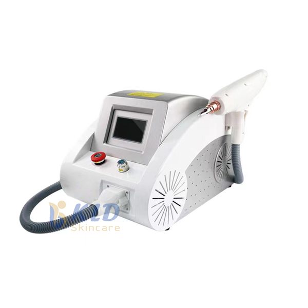 Máquina de remoção de tatuagem a laser para venda de fábrica, limpeza de emagrecimento facial, remoção de sardas, removedor de pigmento 1000W 532nm 1064nm 1320nm, equipamento portátil de beleza