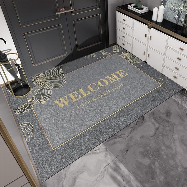 

carpets luxury style welcome non-slip front door mat outdoor for home entrance livingroom rug outside way bath kitchen pad floor