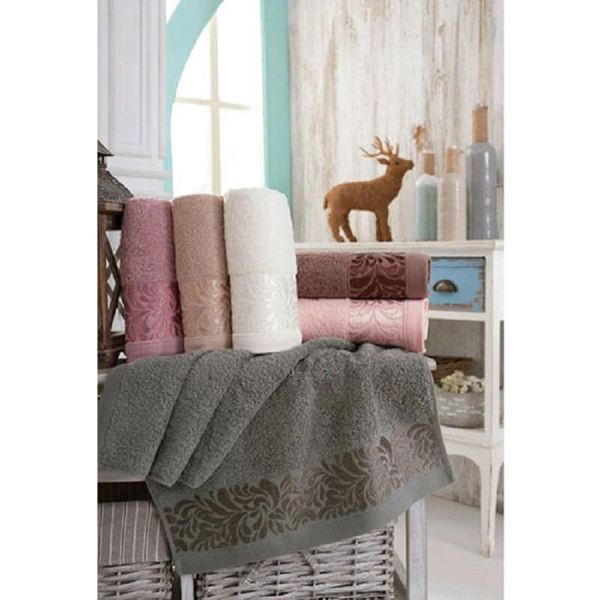 

towel nakkish 100% cotton 50x90 6 piece set-diamond