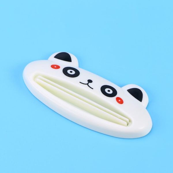 

bath accessory set cartoon toothpaste squeezer tube dispenser for cream bathroom accessories (panda)
