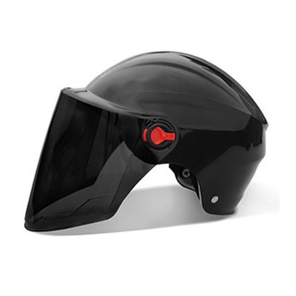 

motorcycle helmets breathable with sun protection face shield abs protective gears for adults electric bike
