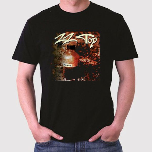 

New ZZ Top Rhythmeen Men's Black T-Shirt Size S to 3XL, White;black