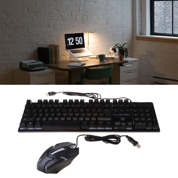 

tf200 gaming mechanical keyboard mouse set 67ja keyboards