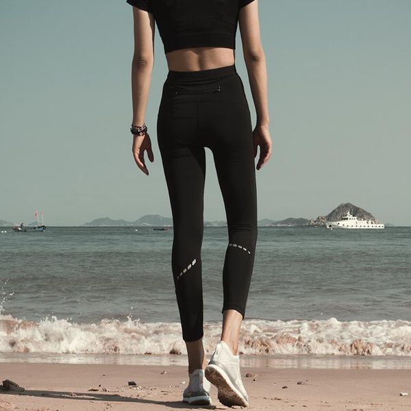 

yoga outfit leggings women fitness outdoor running high waist elastic sports pants pantalones de mujer leggins