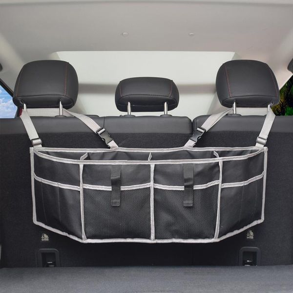 

large capacity multi-purpose car back seat storage bag pocket hanging rear organizer