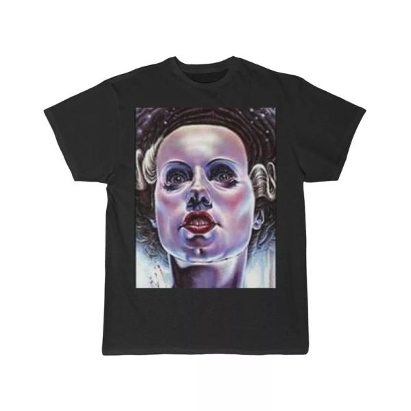 

bride of frankenstein men's short sleeve tee, White;black