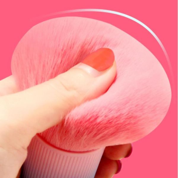 

eyelash curler portable round head large loose powder brush hair face makeup beauty color blush tool gradient compensator sng u6o4