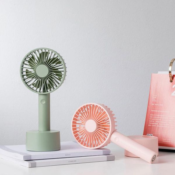 

electric fans mini usb fan with 3 speeds 2000mah rechargeable travel portable handheld desktable fanwind home summer cooler