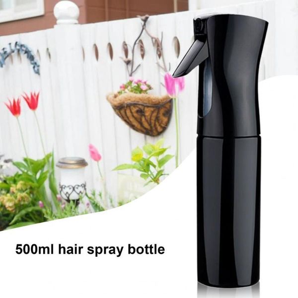 

storage bottles & jars 500ml continuous water mister ultra fine mist leak-proof beauty accessory pressurized 360 misting stylist sprayers fo