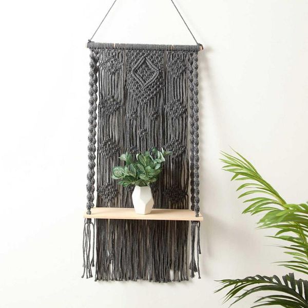 

tapestries nordic style hand-woven tapestry bohemian wall hanging el decoration accessories tools drop