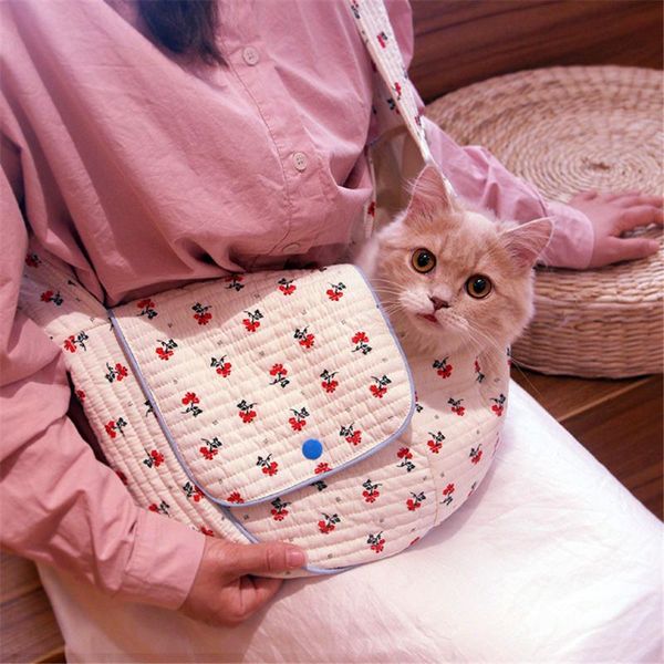 

cat carriers,crates & houses pet carrier for adjustable backpack pets outdoor travel safe sling bag comfortable breathable puppy kitten hand
