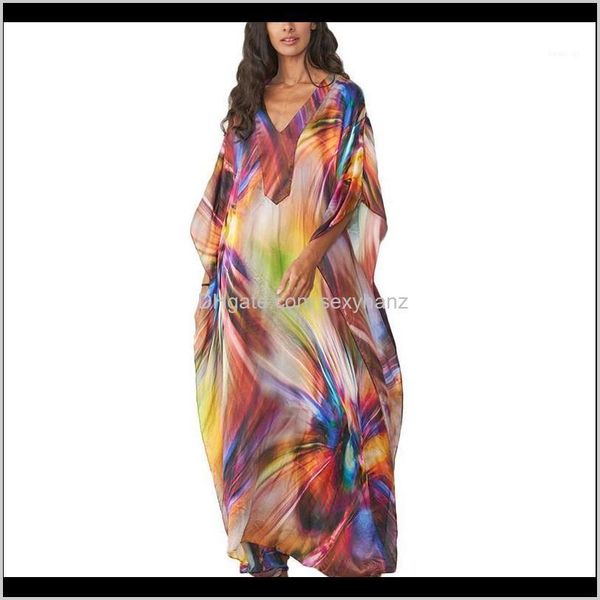 

swimwear womens clothing apparel drop delivery 2021 quickdrying kaftan pareos de playa mujer beach wear oversize bikini cover up robe plage, White;black