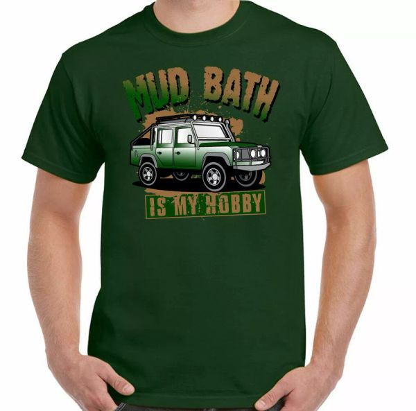 

4x4 t-shirt 90 svx 120 off roading mud bath fun mens road, White;black