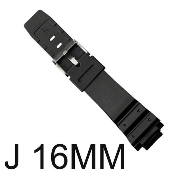 

watch bands rubber watchband watches replace electronic wristwatch band sports straps aia99, Black;brown
