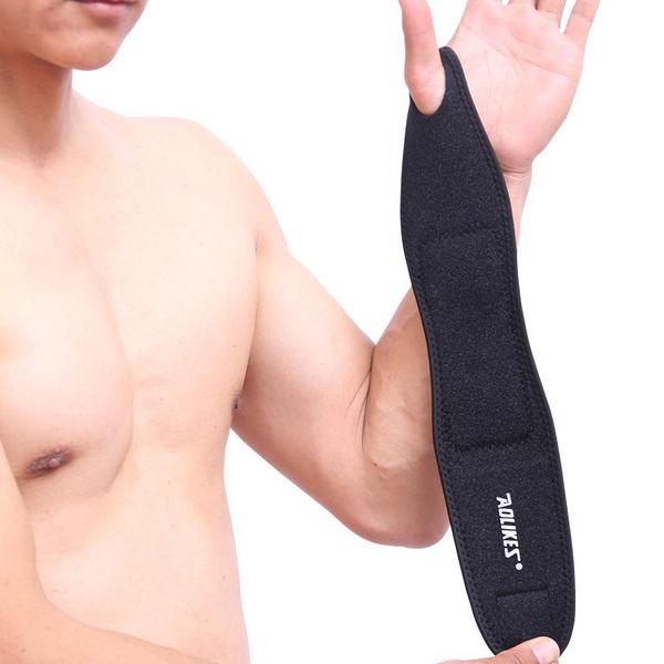

professional wristbands sports wrist bands joint protection belt support brace for fitness tennis volleyball, Black;red