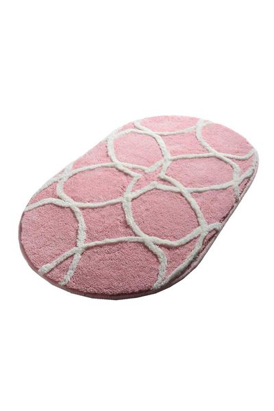 

bonne oval pink 60 x100 cm bath mat 8694545034738 mats