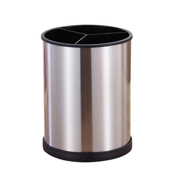 

storage bottles & jars creative kitchen stainless steel utensil cooking spoon tool multi-function chopstick holder