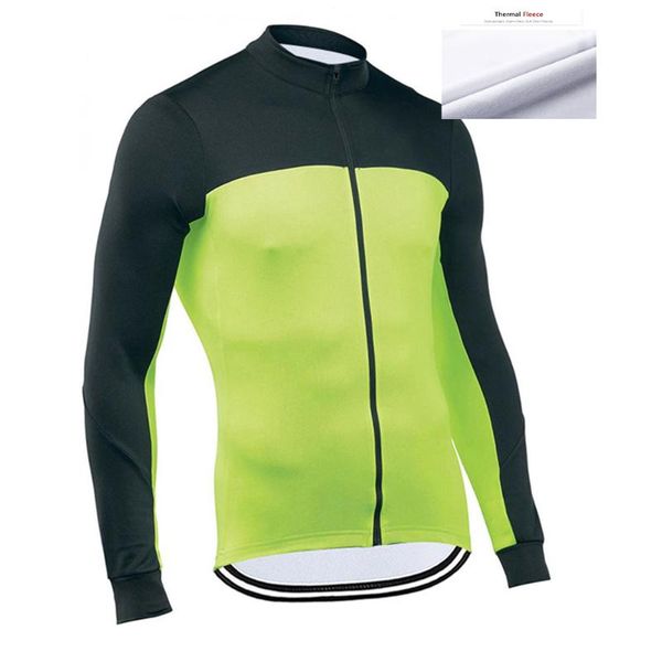 

winter men's cycling fleece thermal wear long sleeve windproof coat ciclismo breathable outdoor racing jackets, Black;red