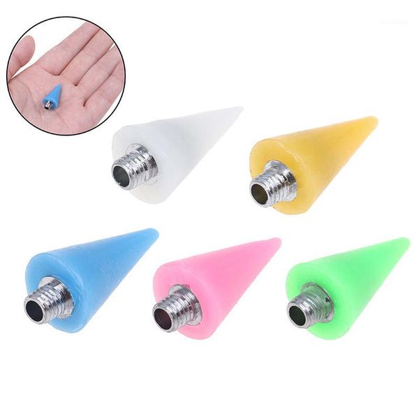 

replaceable nail dotting wax pencil head beads rhinestones gems picker self-adhesive tips picking tool for pen1, Silver