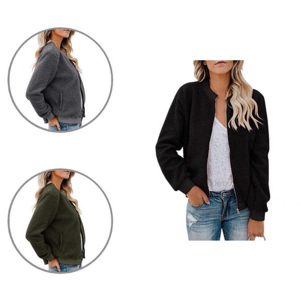 

women's jackets coat stylish lady o neck warm korean style for party women jacket, Black;brown