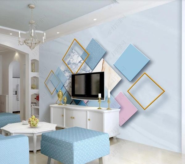 

wallpapers papel de parede modern abstract geometric marbling 3d wallpaper mural,living room tv wall bedroom papers home decor